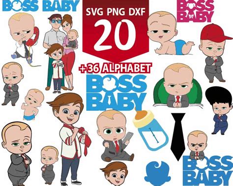 The Boss Baby Svg Bundle, UPP389 